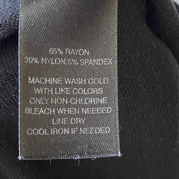 White House Black Market Women's Black Legging Stretch Dress Pants Size Medium - Picture 5 of 10